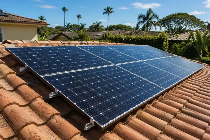 Installation de panneaux solaires à Castillon-du-Gard