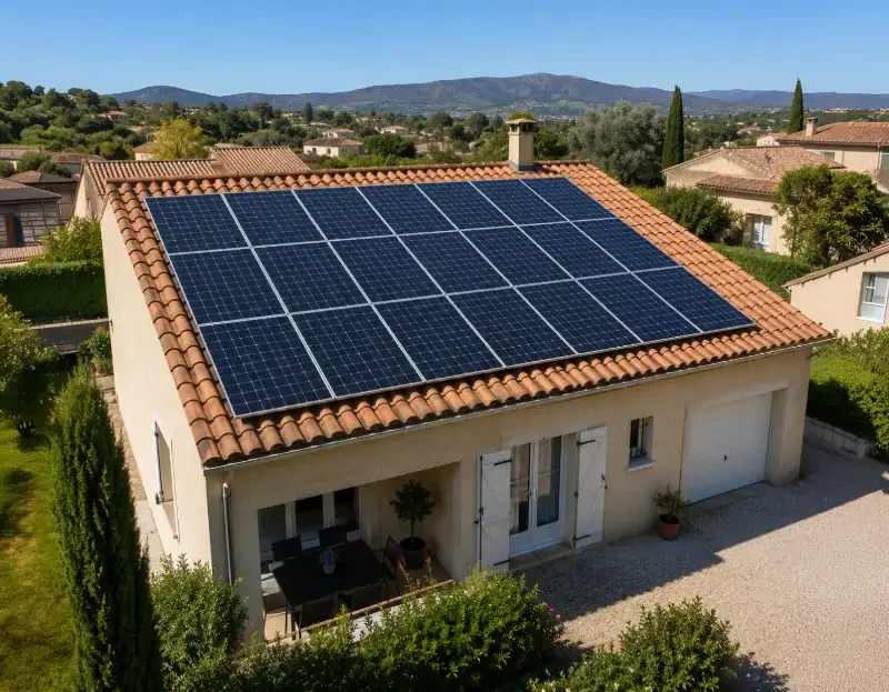 Prime à l'autoconsommation panneaux solaires Castillon-du-Gard — aide financière de l'État